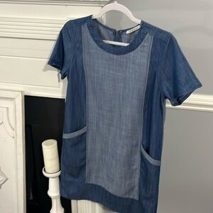 Woman’s denim dress Ezra size small